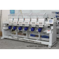 6 Heads High Speed Computerized Embroidery Machine with White and Black Color